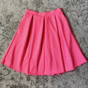 Pink Polka Dot Madison Skirt